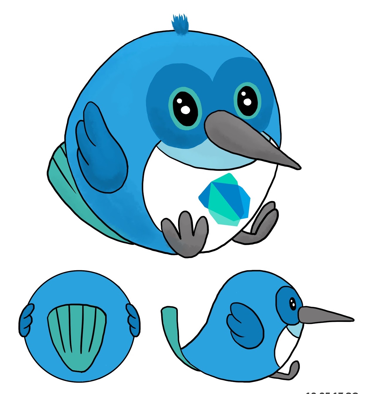 2do boceto hecho por Squishable.com