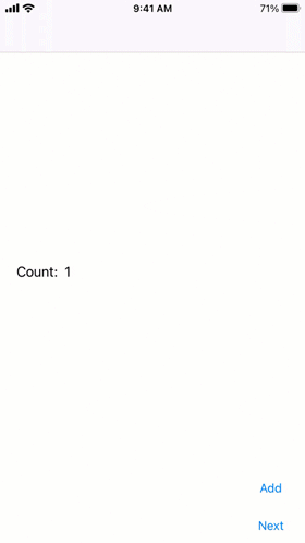 Un ejemplo que demuestra múltiples instancias de Flutter