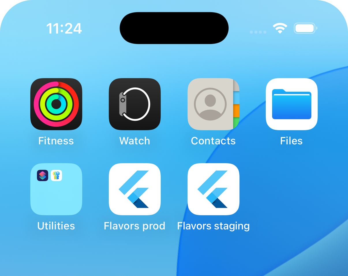 Renombrar un flavor de Flutter