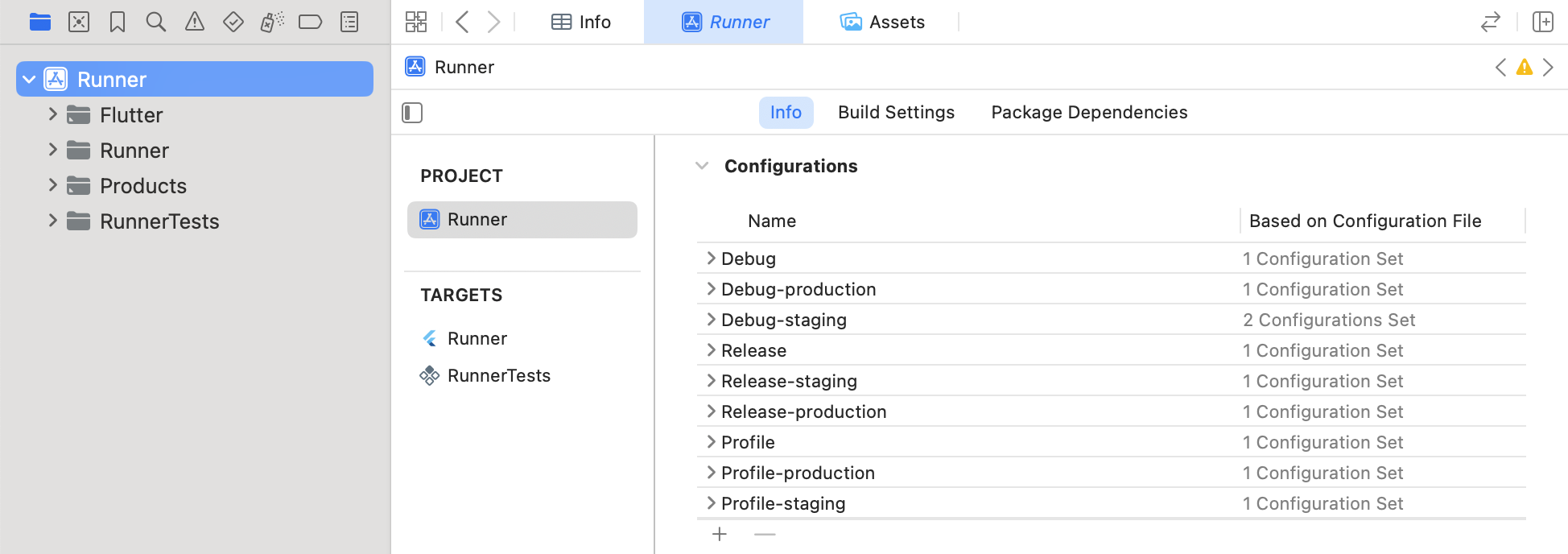 Configuraciones de esquemas para flavors de Flutter