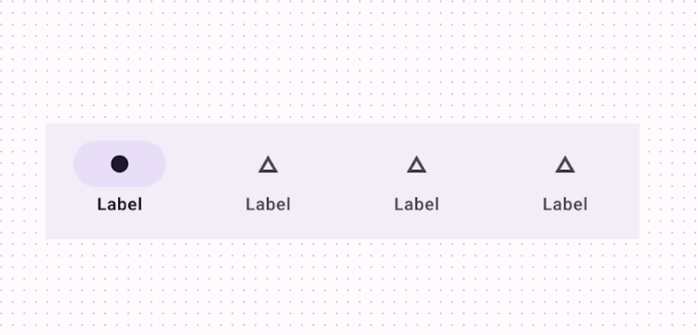Bottom Navigation Bar en Material 3