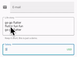 Mover el cursor a la posición tocada en Android