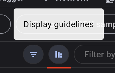 Captura de pantalla de las opciones de visualización