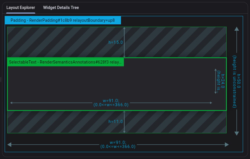 La herramienta de tamaño fijo del Layout Explorer