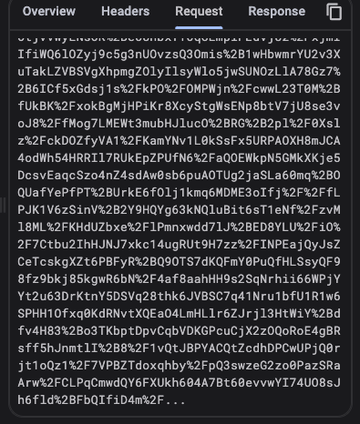 Ejemplo de truncado de texto en la vista de red