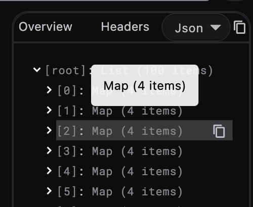 La nueva experiencia para copiar JSON en el visor de JSON
