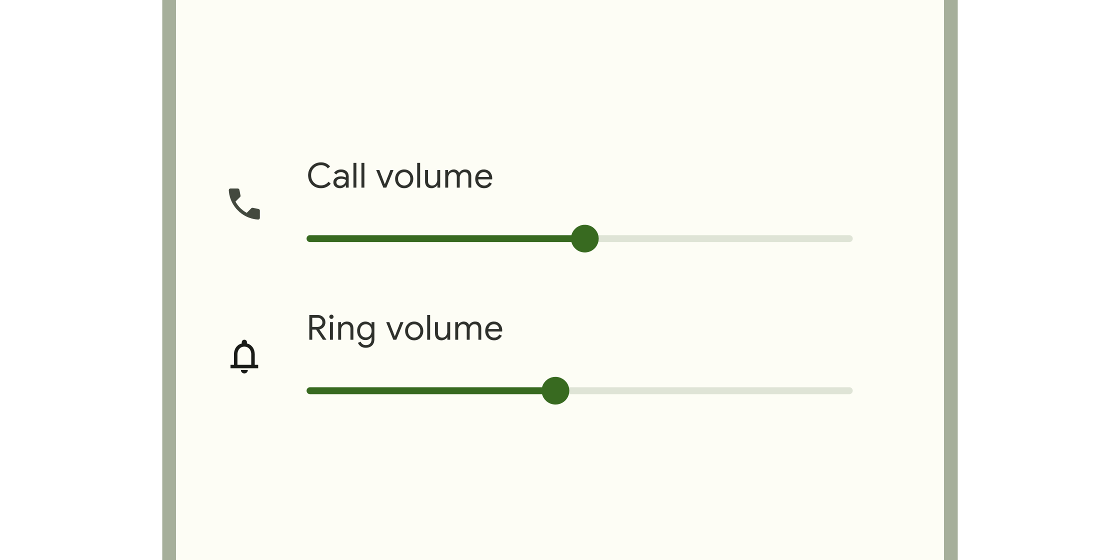 Imagen renderizada o visualización del Widget Slider.