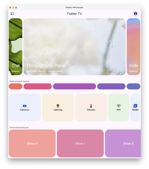Imagen renderizada o visualización del Widget CarouselView.